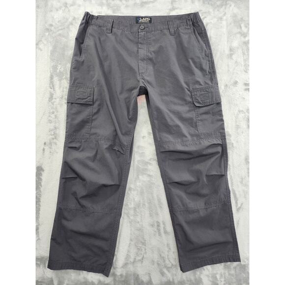 LAPG Ripstop Core Cargo Tactical Pants Size 40 X 30 Charcoal Cotton Police Gear - Picture 1 of 12